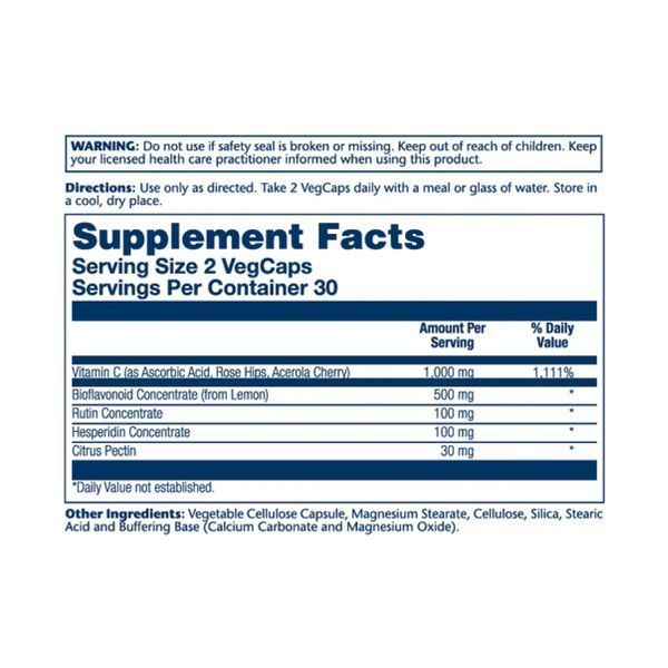 Super Bio Vitamin C 1000mg - 100 vcaps 26888 фото