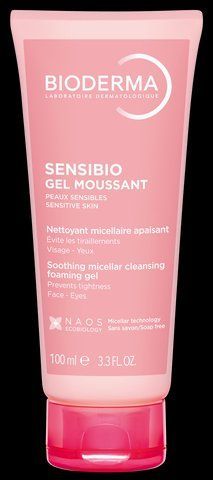 Біодерма Сенсібіо очисний гель для чутливої шкіри Bioderma Sensibio Gel Moussant 100 мл 28726В фото