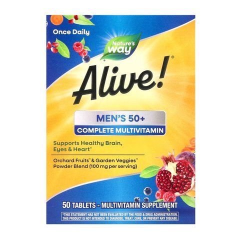 Men's 50+ Complete Multivitamin - 50 tabs 26012 фото