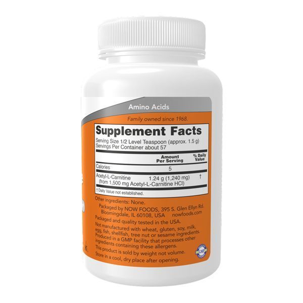 Acetyl L-Carnitine Pure Powder - 85g 29664 фото