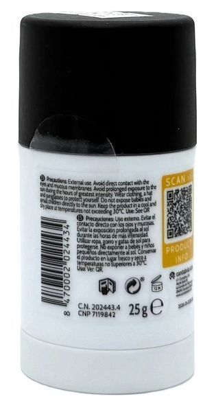 Солнцезащитный стик для занятий спортом HELIOCARE 360&ordm; SPORT TRANSPARENT STICK SPF50+ CANTABRIA, 25 г 2865500733 фото