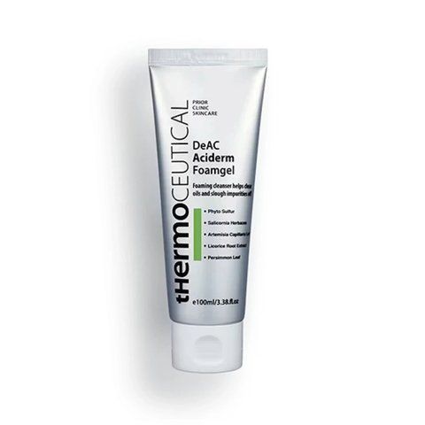 Очищуюча гель-піна для жирної та схильної до акне шкіри DeAC Aciderm Foamgel - THERMOCEUTICAL 100 мл 2144139584 фото
