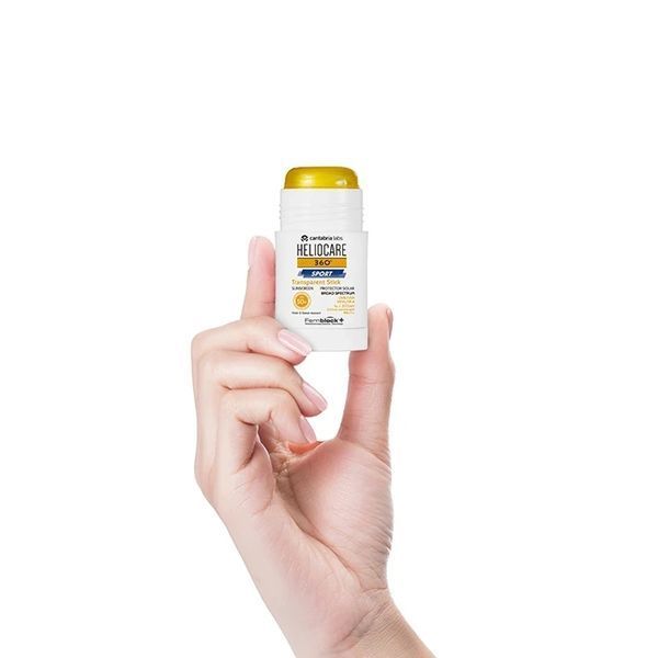Солнцезащитный стик для занятий спортом HELIOCARE 360&ordm; SPORT TRANSPARENT STICK SPF50+ CANTABRIA, 25 г 2865500733 фото