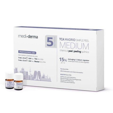 Ревіталізуючий трихлороцтовий пілінг MADRID Peel 30% Medium pH 