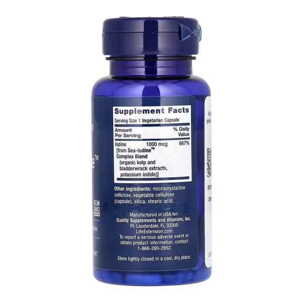 Sea-Iodine&trade; 1000mcg - 60 vcaps 26306 фото