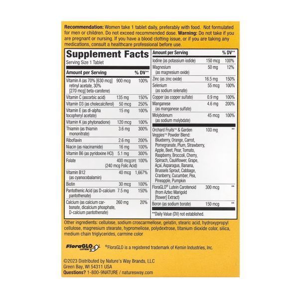 Women's 50+ Complete Multivitamin - 50 tabs 26015 фото