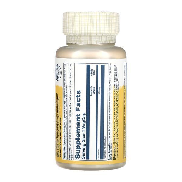 L-Glutamine 500mg - 50 vcaps 31945 фото