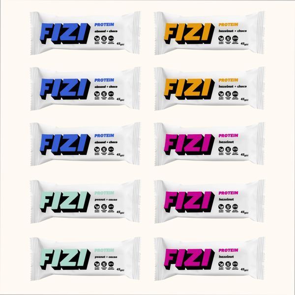 FIZI Protein Box - 10x45g 23055 фото