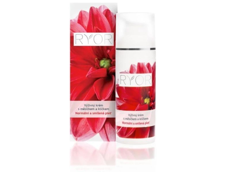 Поживний крем з календулою та паростковими оліями Nourishing Cream With Calendula And Wheat Germ Oil Ryor, 50мл 2709658915 фото