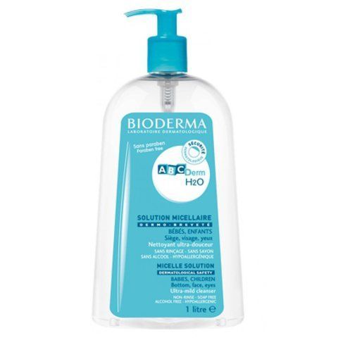 Біодерма АВСДерм міцелярна вода для дітей Bioderma АВСDerm Н2О Micellar Water 1 л 28810В фото