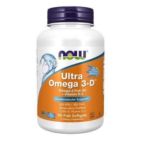 Ultra Omega 3-D Softgels - 90 softgels 18398 фото