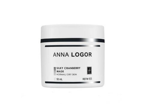 Шовкова зволожувальна маска з екстрактом журавлини Anna Logor Silky Cranberry Mask 50 мл 2686623607 фото