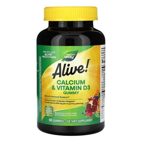 Calcium + D3 Gummy 60 ct (HFS) 23556 фото