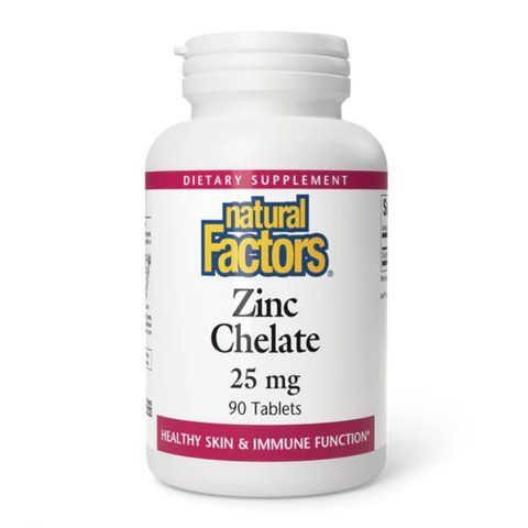 Zinc Chelate 25mg - 90 tabs 28895 фото