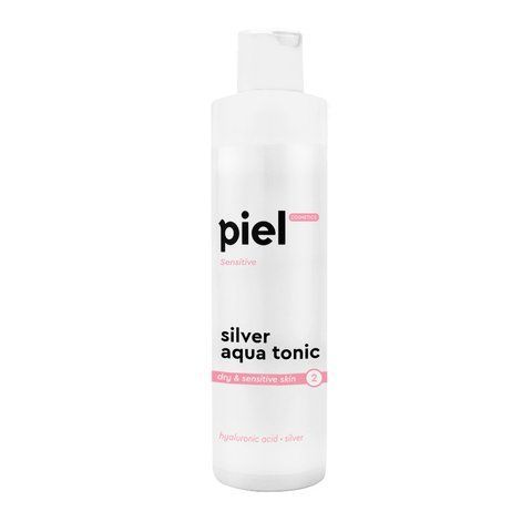 Зволожуючий тонік для сухої та чутливої шкіри обличчя Piel Silver Aqua Tonic 250 мл 012 фото
