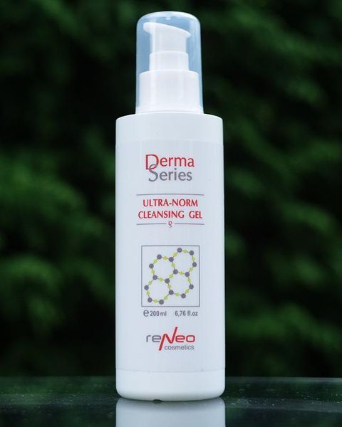Нормалізуючий гель для очищення DERMA SERIES 200 мл DS 002 фото