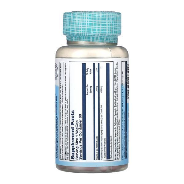 CranActin Cranberry Extract 400mg - 60 vcaps 32094 фото