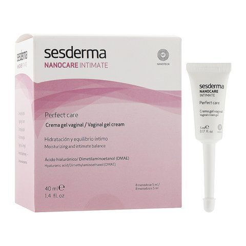 Зволожувальний омолоджувальний інтимний гель Sesderma Nanocare Intimate Revitalizer 8x5 мл 40001562 фото
