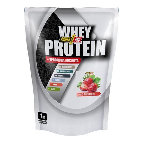 Whey Protein - 1000g Strawberry 12709 фото