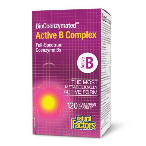 BioCoenzymated Active B Complex - 120 caps 33197 фото