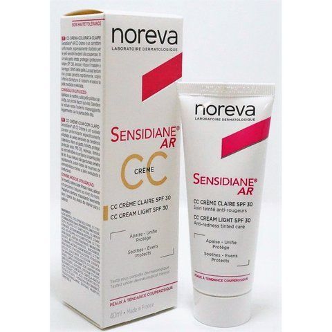 Норева Сенсидиан АR CC крем SPF 30 Noreva Sensidiane AR CC Creme Сlaire SPF 30, 40 мл P01038 фото