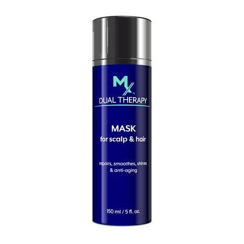 Восстанавливающая и антивозрастная маска для волос и кожи головы MX Dual Therapy Mediceuticals, 150 мл 2817794338 фото