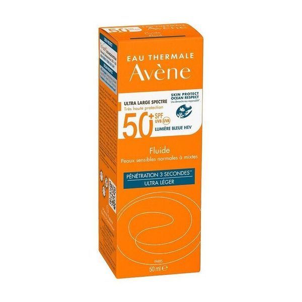 Авен Флюїд сонцезахисний SPF 50+ Avene Fluide very high protection SPF 50+, 50 мл 245255 фото