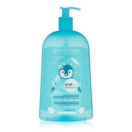 Биодерма АВСДерм очищающий гель для купания детей Bioderma ABCDerm Mild Foaming Cleanser 1 л 028819X фото