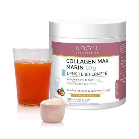 Biocyte COLLAGEN MAX 10g Marin NEW Бустер, морской коллаген 10 г с ГК, 220г PEACO22.6354175 фото