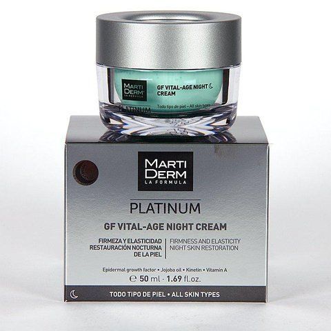 Мартидерм Ночной крем для лица MartiDerm Platinum Gf Vital Age Night Cream 50 мл MA011212 фото