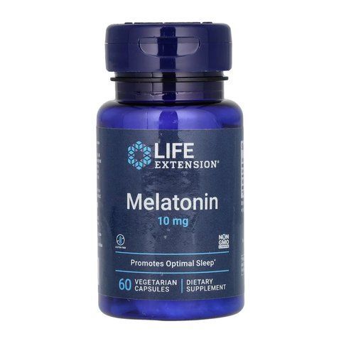 Melatonin 10 mg - 60 veg caps 28307 фото