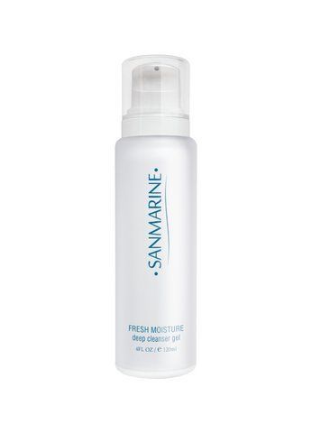 SanMarine Очищуючий гель глибокої дії Fresh Moisture Deep Cleanser Gel 120 мл FM01 фото