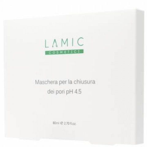 Lamic Cosmetici Маска для закриття пор Maschera per la chiusura dei pori pH 4.5 80 мл Lamic_37 фото