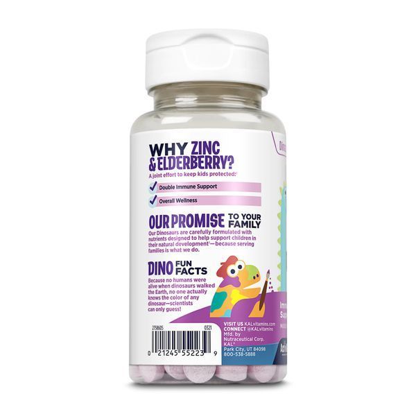 Zinc Elderberry 5mg - 90 tabs Berry 26617 фото