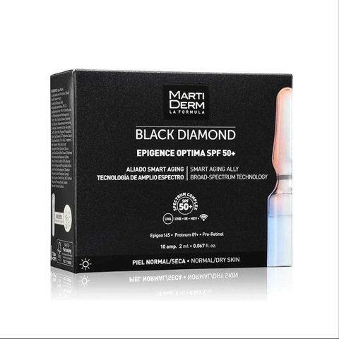 Мартидерм Солнцезащитные ампулы MartiDerm Black Diamond Epigence Optima SPF 50+ 10 ампул по 2 мл MARTIDERM001 фото