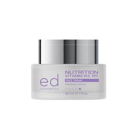 Крем для лица с витаминами B3, B6 NUTRITION VITAMIN B3, B5 FACE CREAM ED Cosmetics, 50 мл 2784379452 фото