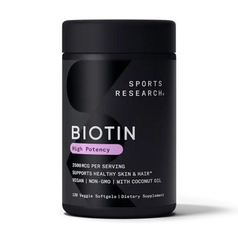 Biotin 5000mcg - 120 veg softgels 28341 фото