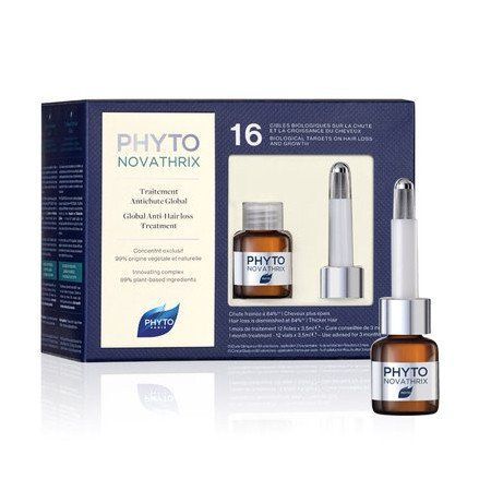 Фито Фитоноватрикс Комплексный уход против выпадения волос Phyto Novathrix Global Anti-Hair Loss Treatment PH10032 фото