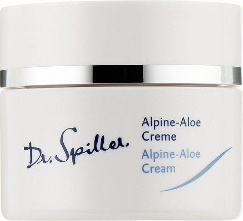 Крем з алое для відновлення сухої шкіри Alpine-Aloe Cream Dr.Spiller, 50 мл 105508 фото