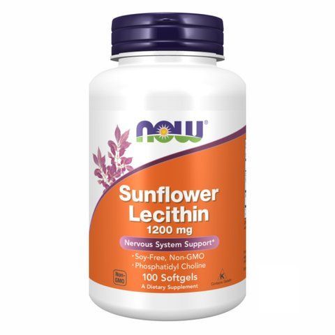 Sunflower Lecithin 1200 mg - 100 sgels 18416 фото