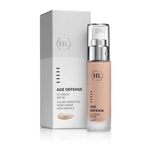 Коригувальний CC крем SPF 50 Holy LIGH Land Age Defense CC Cream SPF 50 Світлий 50 мл 1312 фото