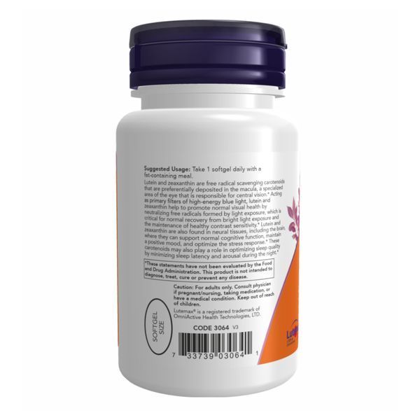 Lutein & Zeazanthin - 60 sgels 25673 фото