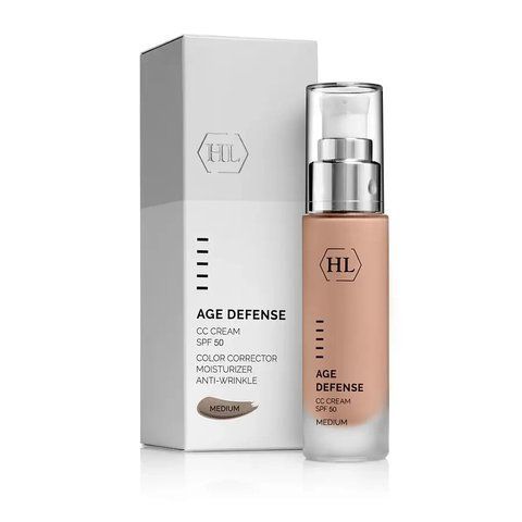 Коригувальний CC крем SPF 50 Середній Holy Land Age Defense CC Cream SPF 50 MEDIUM 50 мл 1313 фото