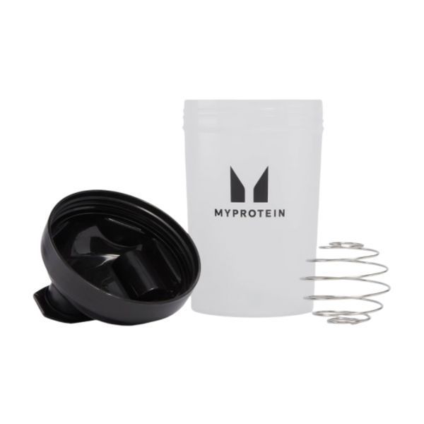 Plastic Shaker - 600ml Clear Black 28815 фото